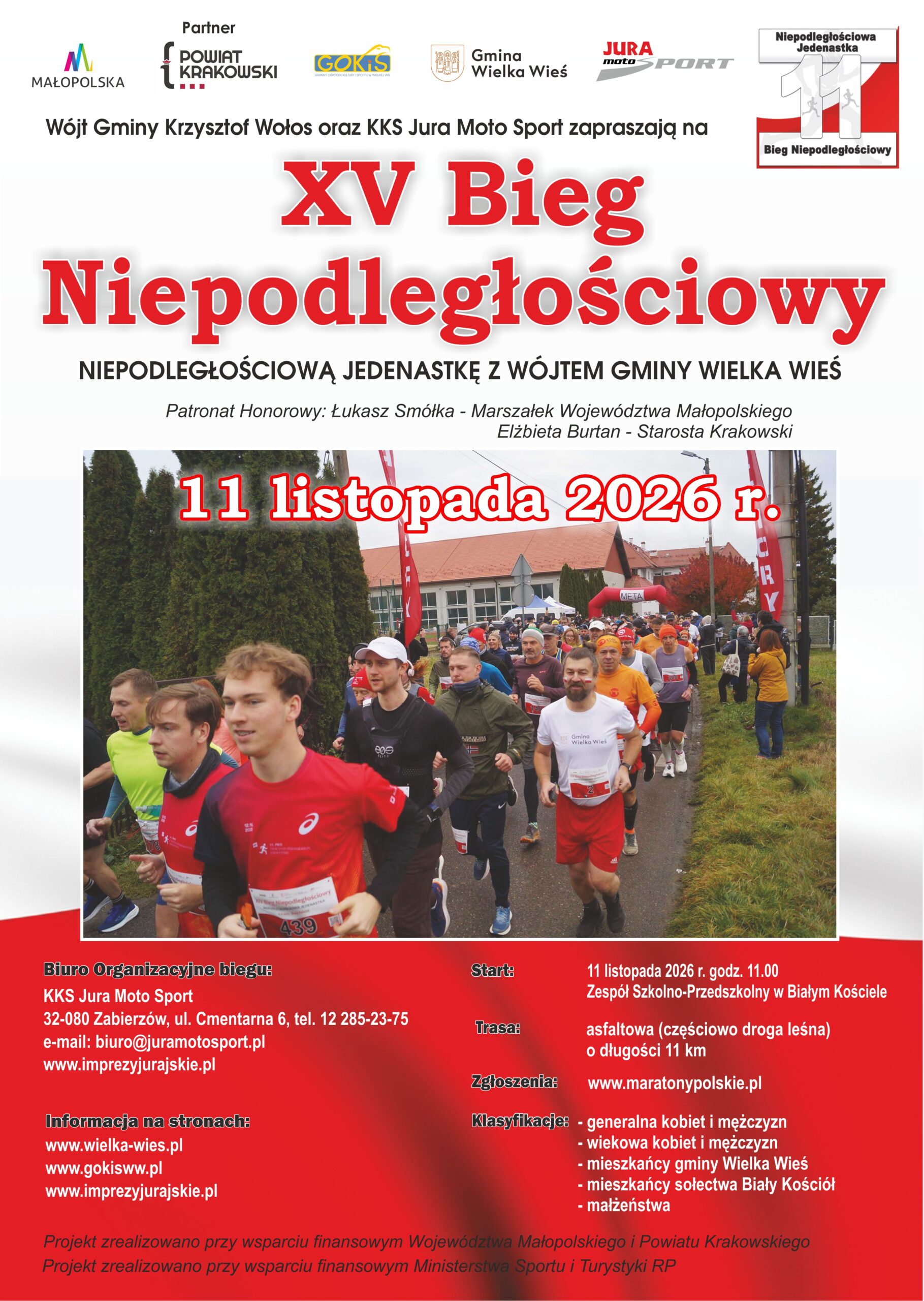 Bieg niepodległościowa jedenastka